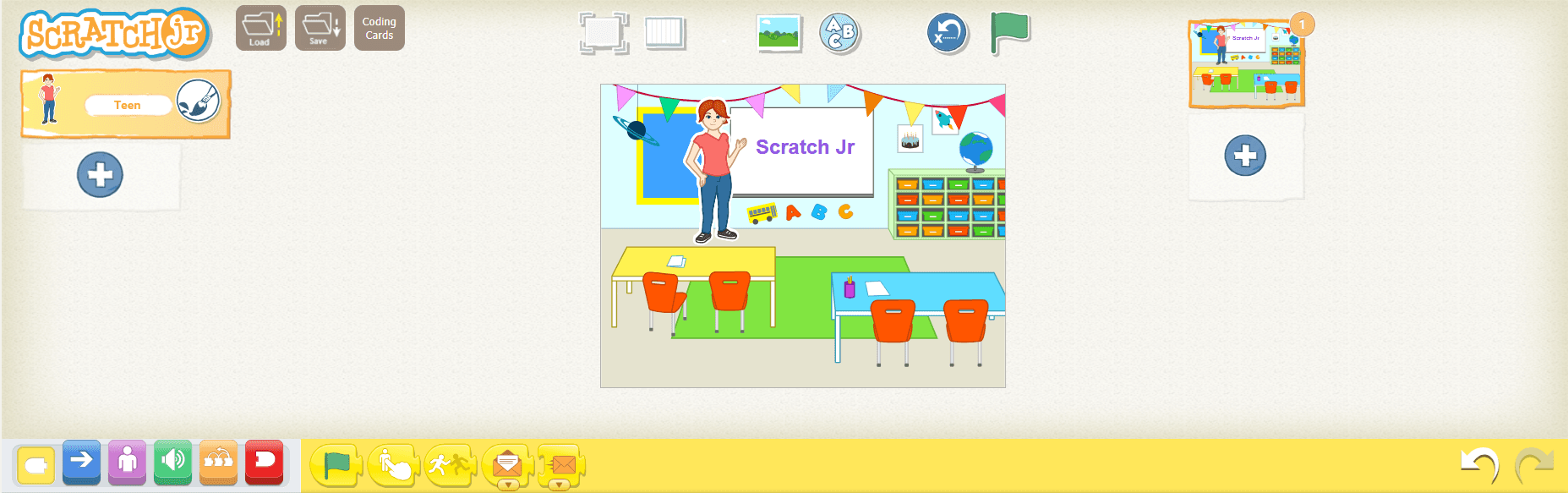 Programmieren mit Scratch Jr in Ihrem Kindergarten, Schule oder Hort